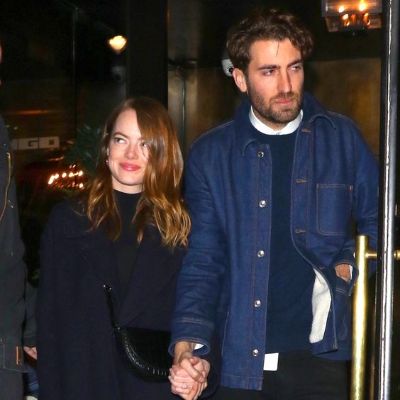 Dave McCary and Emma Stone were photographed during their rare dates. 